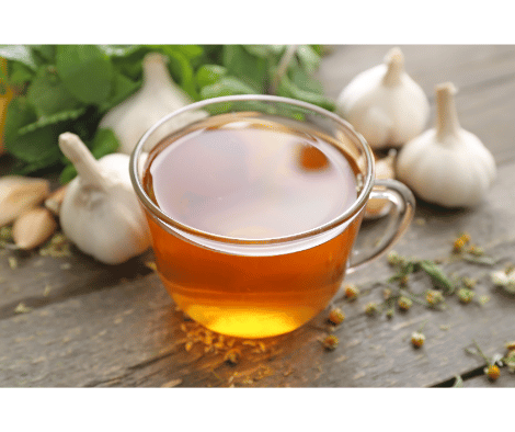 garlic tea