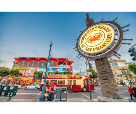 Attractions at Fisherman's Wharf