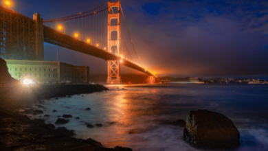 Golden Gate Bridge in San Francisco