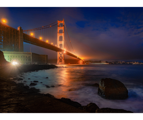 Golden Gate Bridge in San Francisco